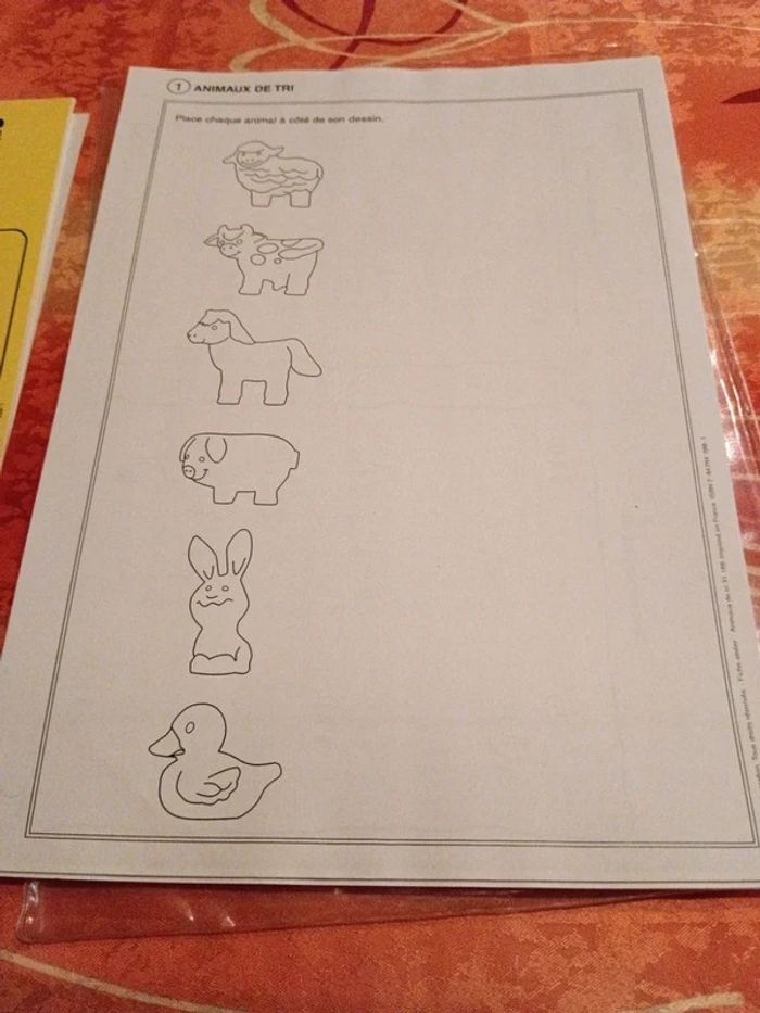 Fiches animaux de tri celda petite section - photo numéro 2