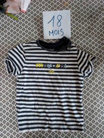 Tee shirt bébé garçon 18 mois