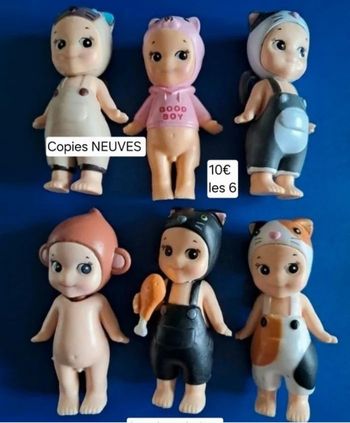 Lot de figurines NEUVES *copies personnages Sonny Angel*
