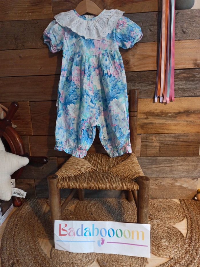 Tenue adorable vintage 6 mois Pioupy tbe