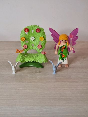 Trône fleurie avec Fée - Playmobil