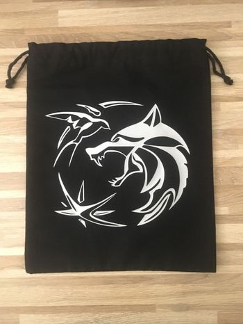Pochette de rangement loup