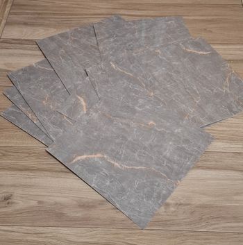 Lot 10 panneaux mureaux autocollant marbre