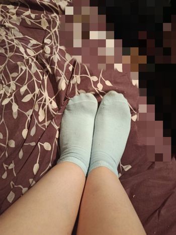 Chaussettes bleues