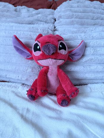 Peluche leroy / stitch rouge