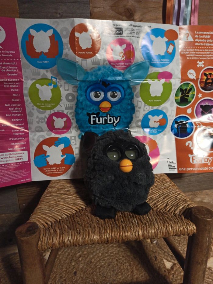 Furby 2012 noir black tbe - photo numéro 6
