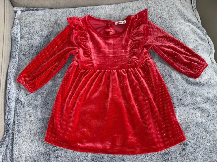 Robe velours pailletée - photo numéro 2