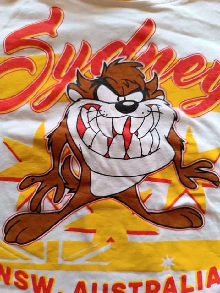 Pyjama short et t-shirt Taz 18-24 mois - photo numéro 3