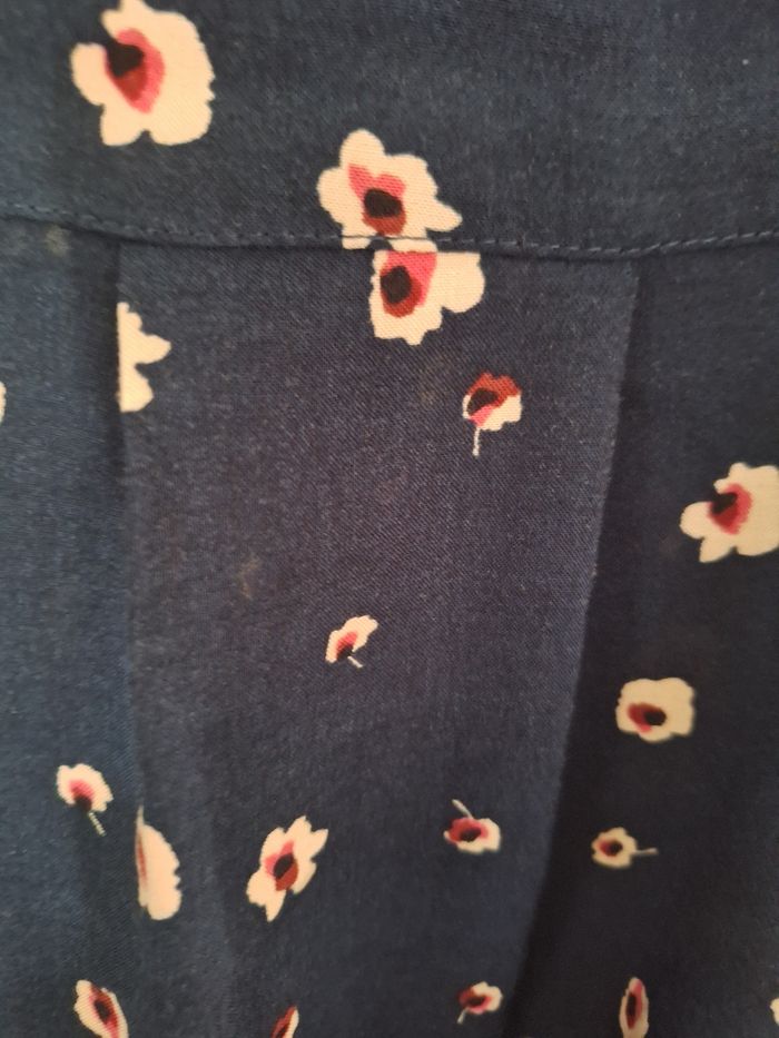 Robe chemise à fleurs - photo numéro 4
