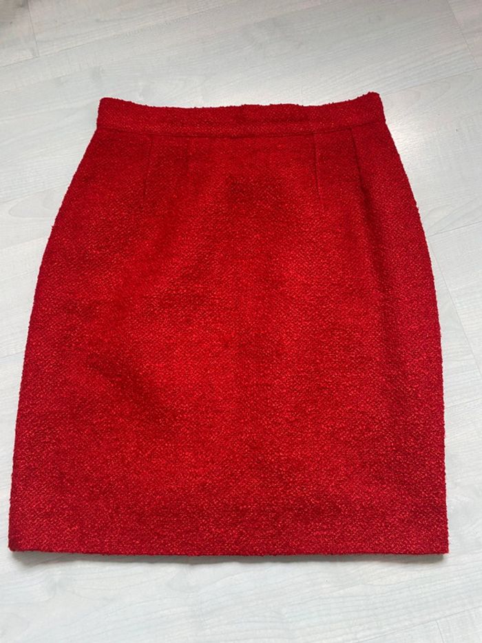 Tailleur Jupe rouge Ralph luigi taille 40 - photo numéro 6
