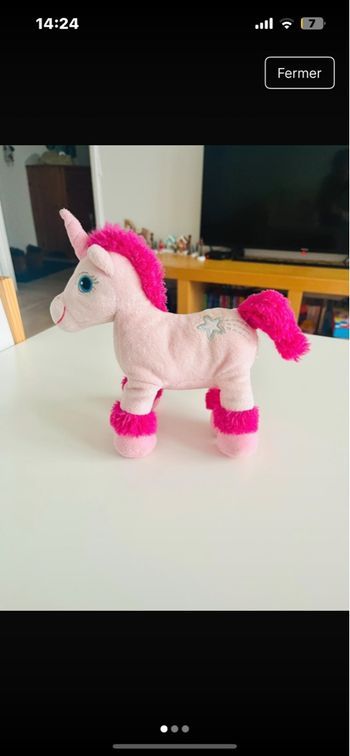 Lot 4 Peluche My Little poney