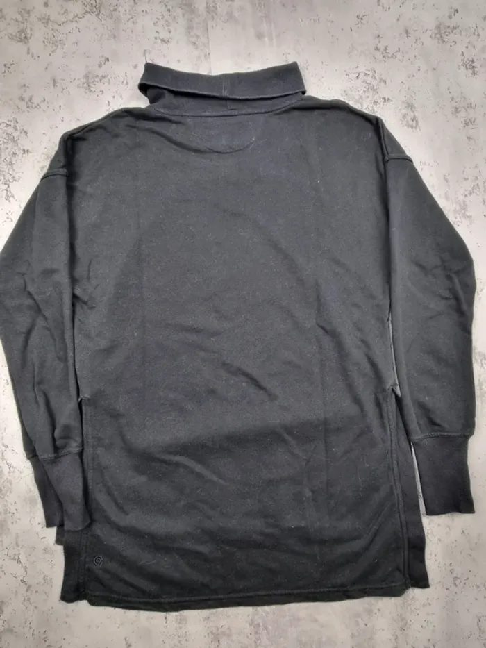 Pull col roulé noir Champion – Taille L Femme (mesures en photos) - photo numéro 4