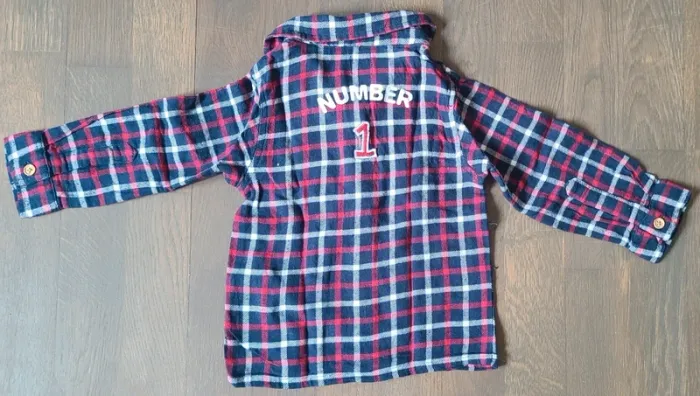 Ensemble salopette + chemise manches longues - photo numéro 6