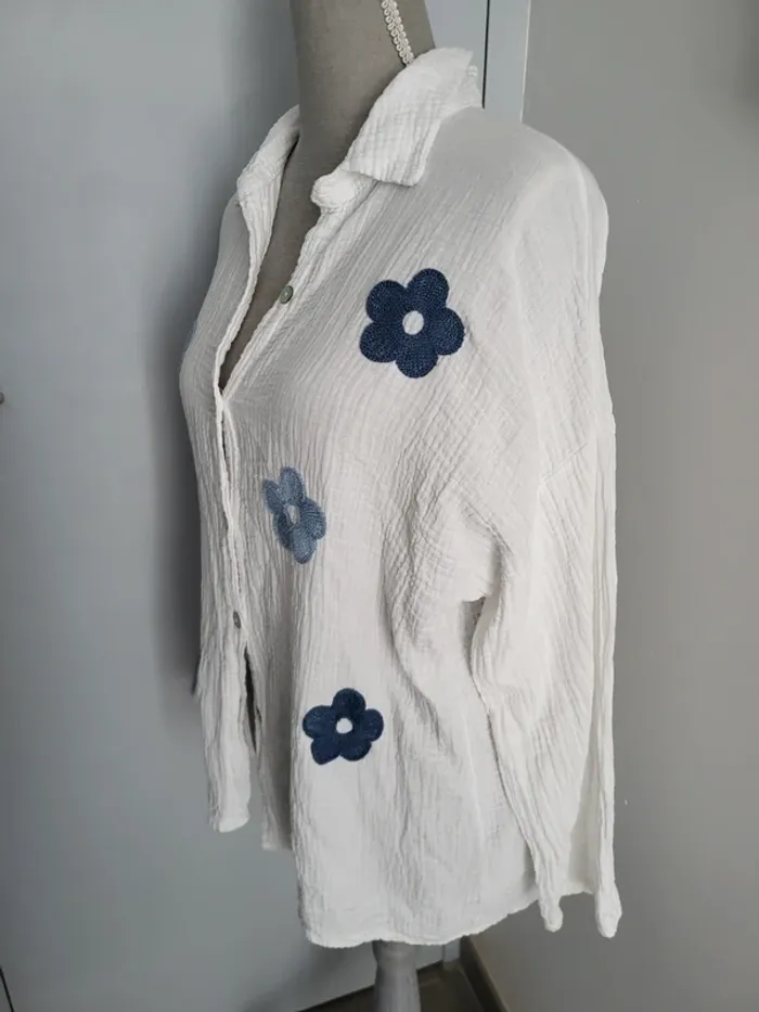Chemise gaze de coton - photo numéro 3