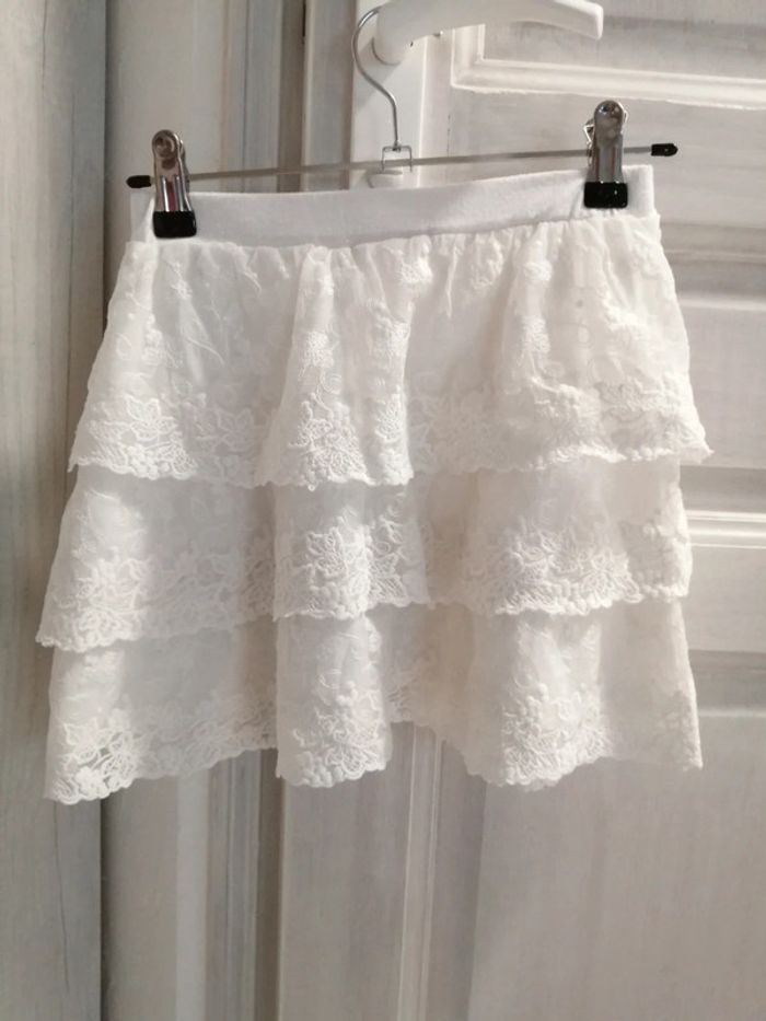 Jupe d été blanche - photo numéro 4