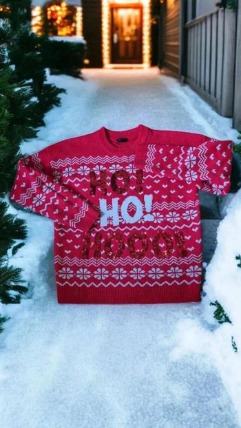 Pull de noel rouge et blanc 🌹 S 🌹 jennyfer