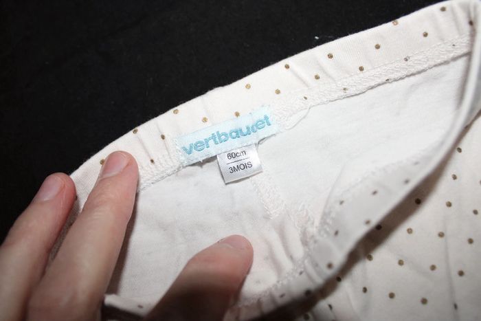 Pantalon velours + legging taille 3 mois (62cm) - photo numéro 3