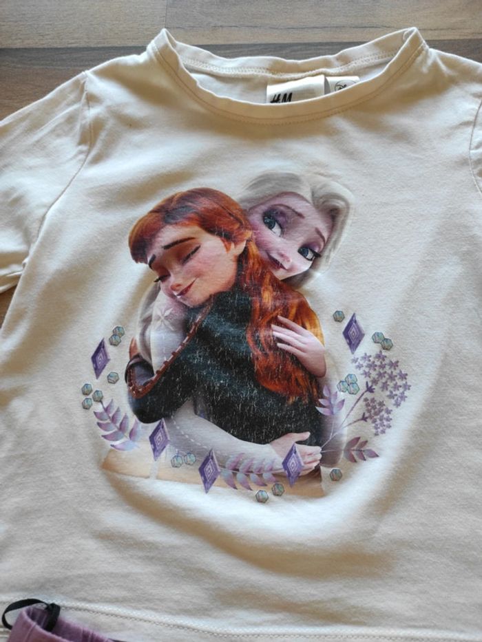 Pyjama la reine des neige Disney 4 ans - photo numéro 2