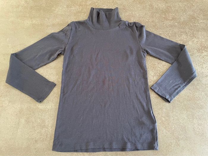 Sous pull bleu marine Gemo garçon 12 ans - photo numéro 3