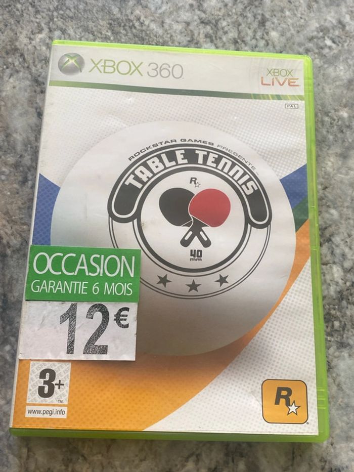 table tennis Xbox 360
