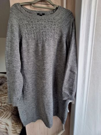 Robe de grossesse grise