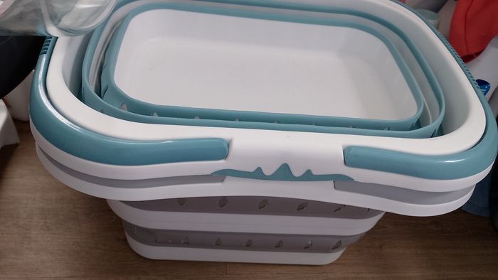 Panier à linge pliable - photo numéro 7