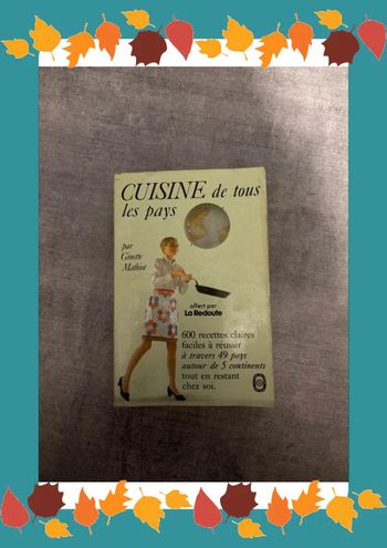 Livre cuisine de tous les pays