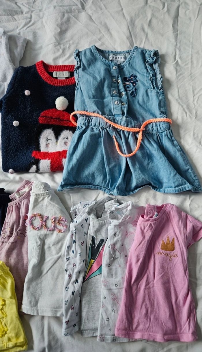 Lot vêtements fille 12 mois - photo numéro 4