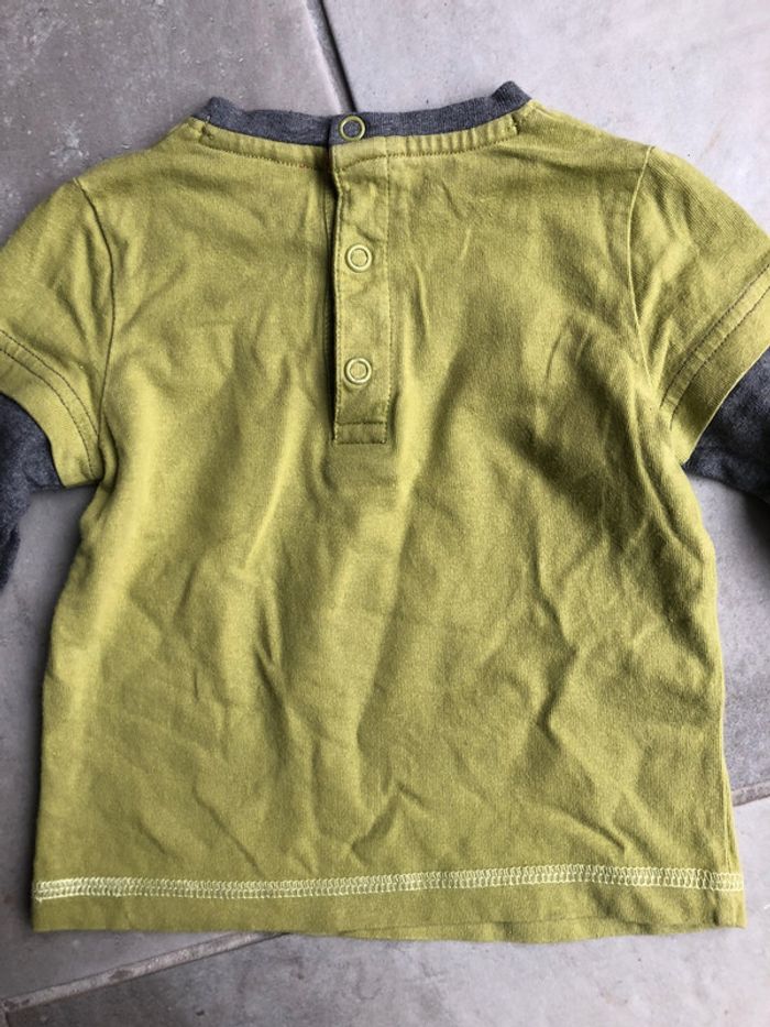 Pull fin t-shirt manche longue bébé garçon Orchestra Baby boy taille 6 mois / 67 cm - photo numéro 8