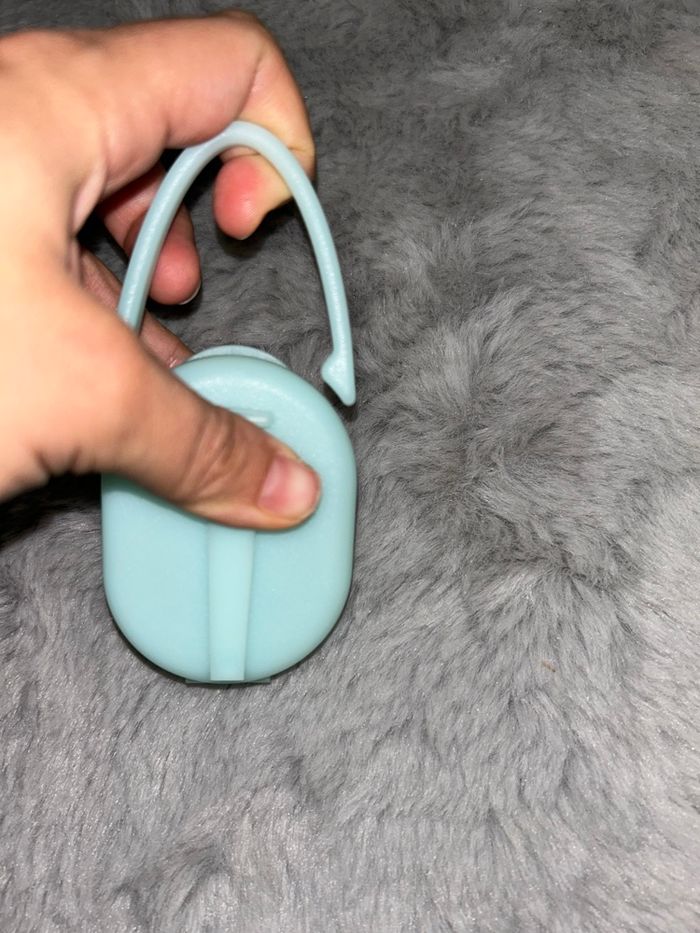 Boîte range tétine bleu - Neuve - photo numéro 5