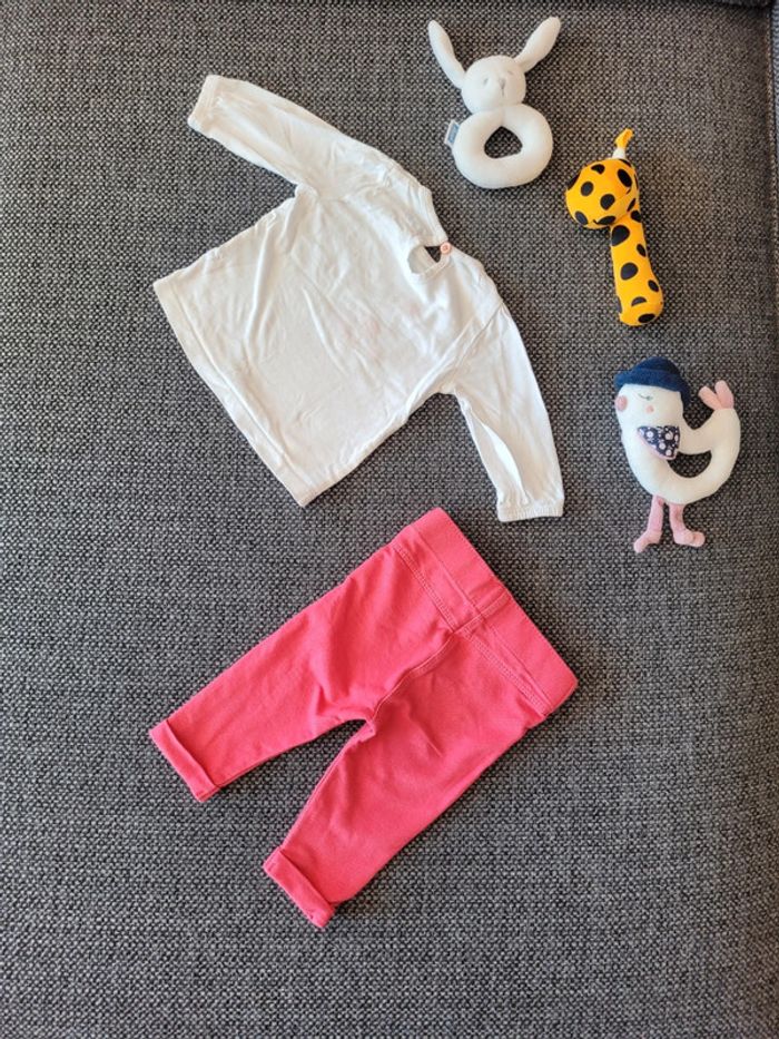 Ensemble 2 pièces fille 3 mois - photo numéro 6