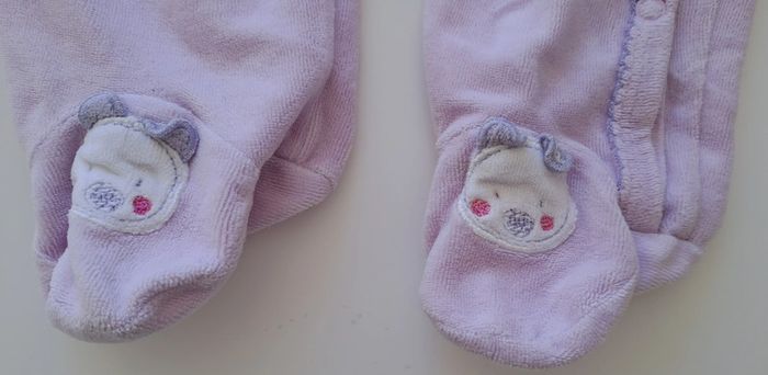 Pyjama fille 1 pièce 9 mois - photo numéro 5