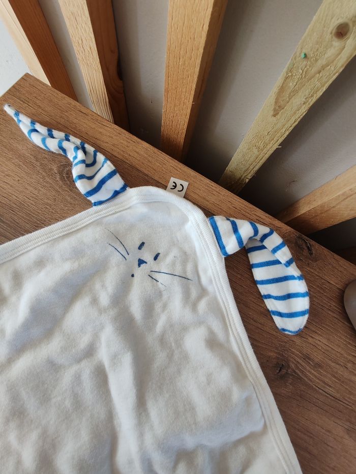 Doudou plat Lapin petit bateau - photo numéro 2