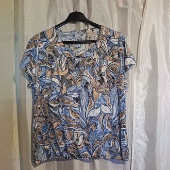 tee shirt bleu 44 réf R504 S2