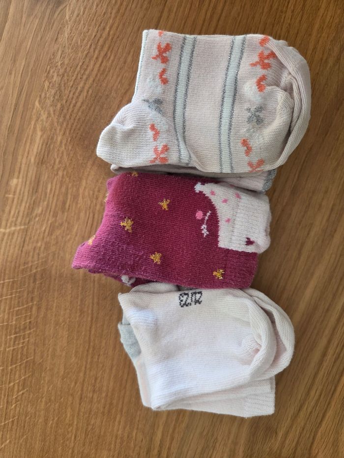 Lot de 5 paires de chaussettes 21/23 - photo numéro 6