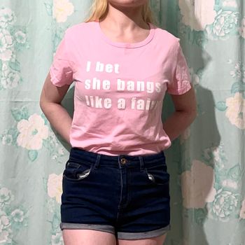 T-shirt rose