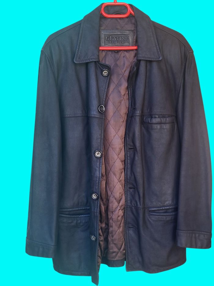 Veste en cuir homme - photo numéro 2