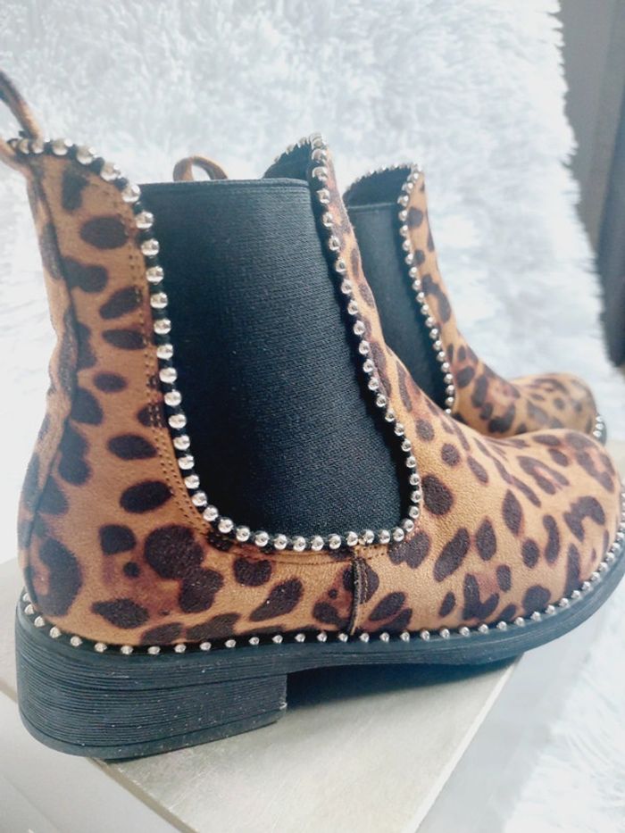 Bottines léopard - photo numéro 3