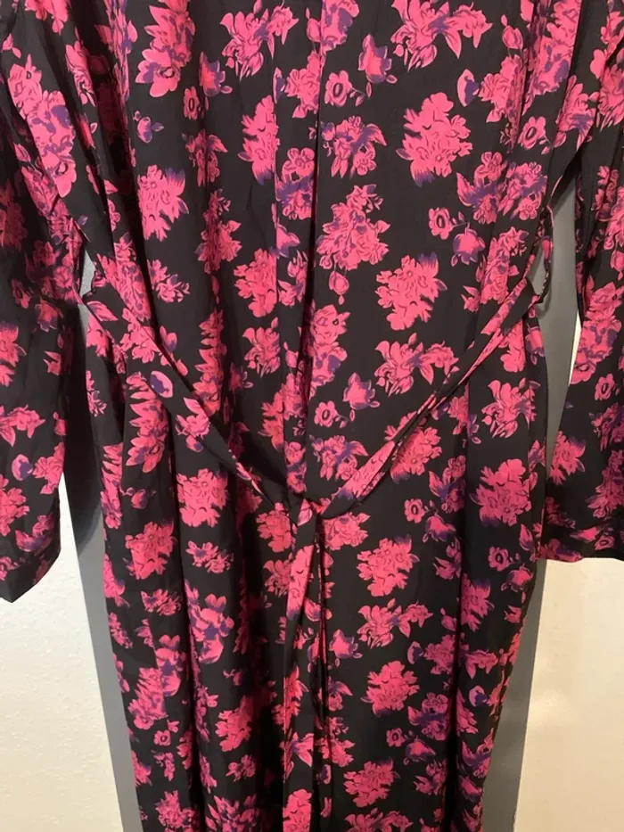 superbe robe longue rose noir 3XL = 52 New Collection - photo numéro 8