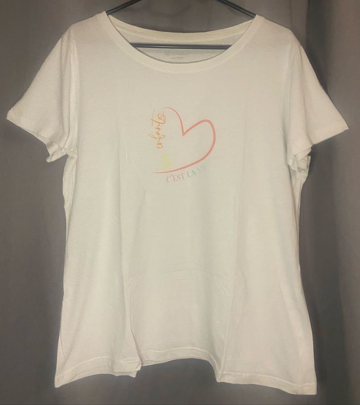 Tee-shirt »U Collection »blanc et multicolore