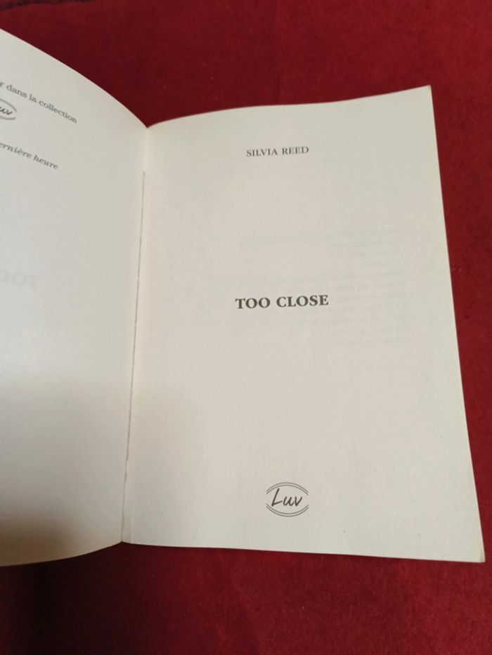Too Close " Silvia Reed " Luv A addictives - photo numéro 7
