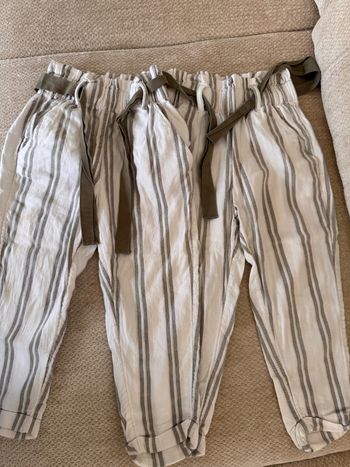 Lot de 2 pantalons  6€ fille 4 ans