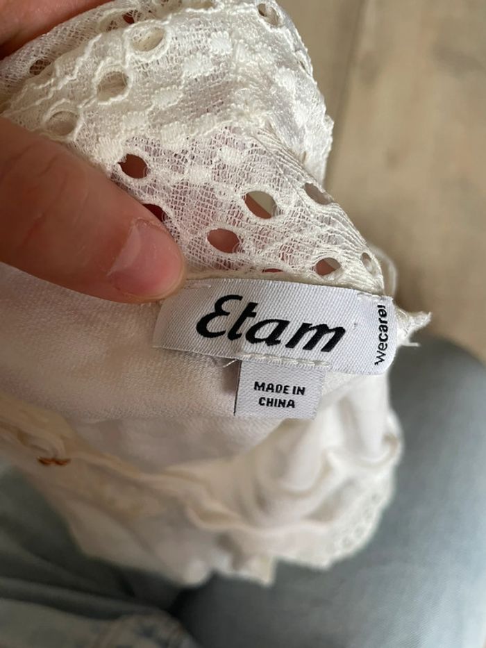 Ensemble pyjama etam écru - photo numéro 7