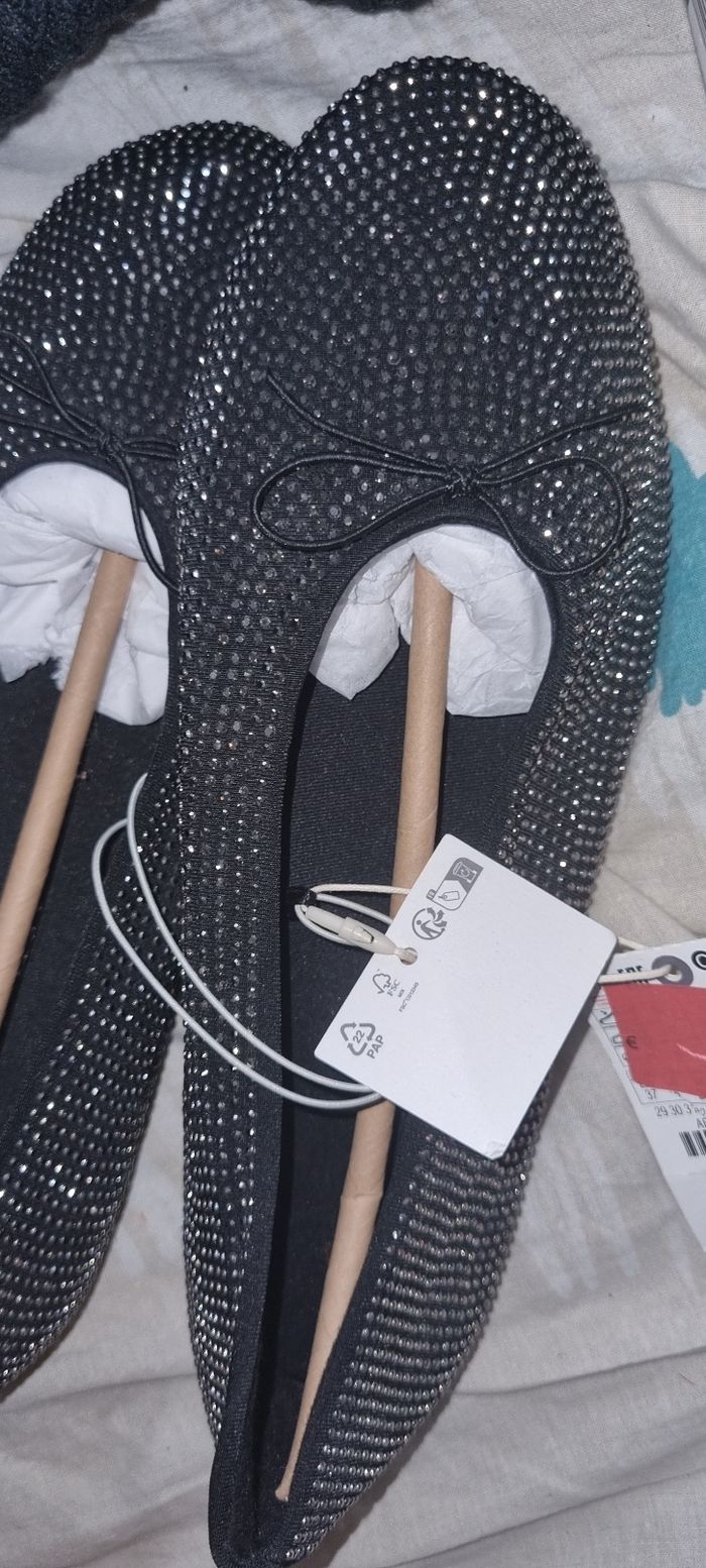 Ballerines zara t 37 - photo numéro 2