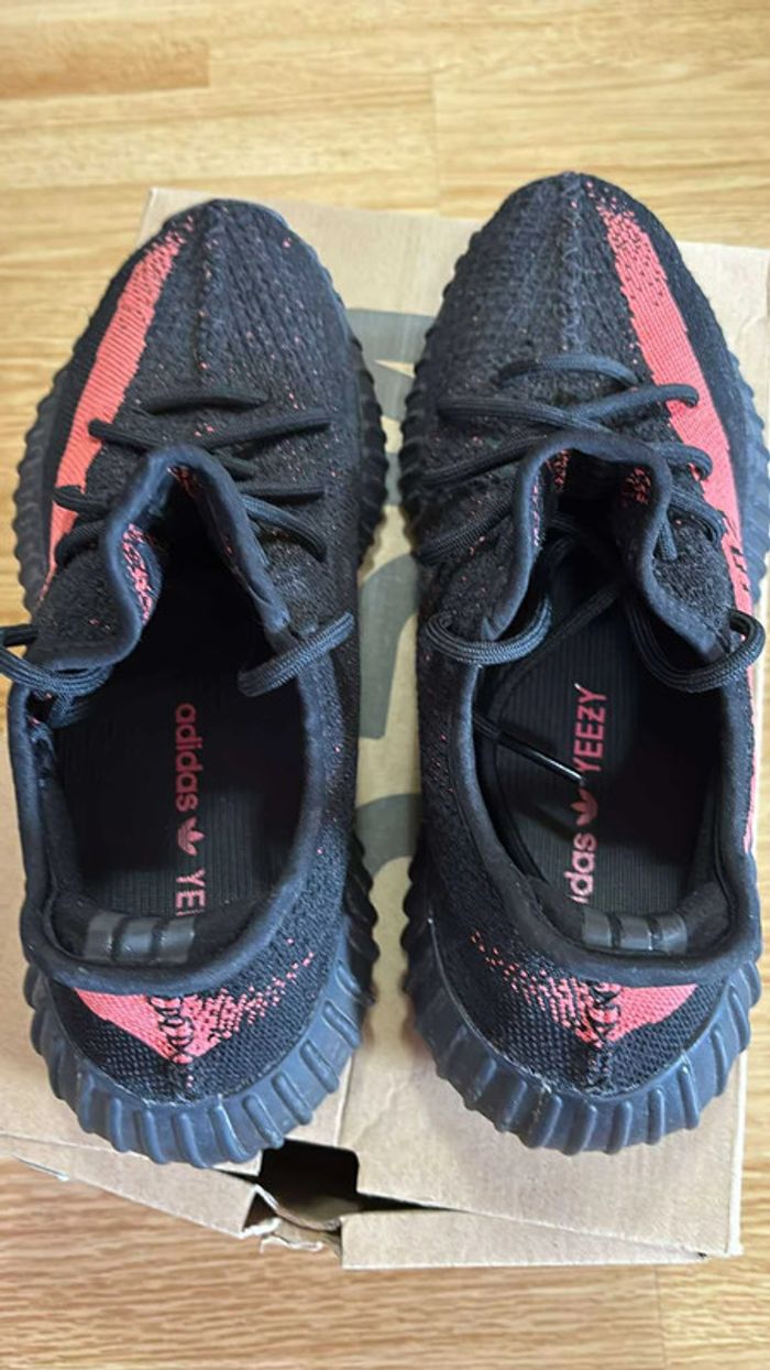 Yeezy Boost 350 V2 Core Black Red - photo numéro 6