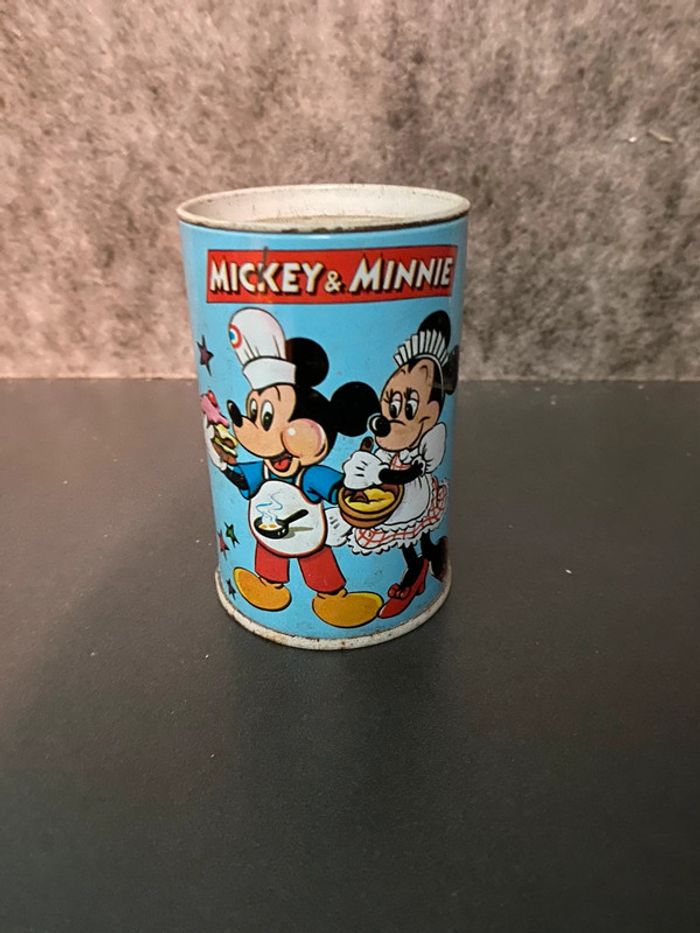 Pas d envoie avec homerr tirelire disney mickey vintage en métal