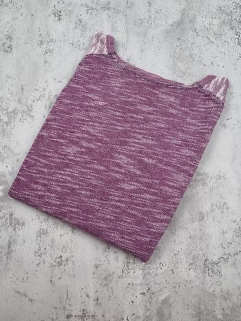 Pull col rond Champion mauve, XL femme