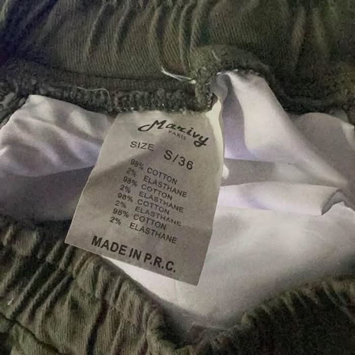 Pantalon kaki femme taille s - photo numéro 8