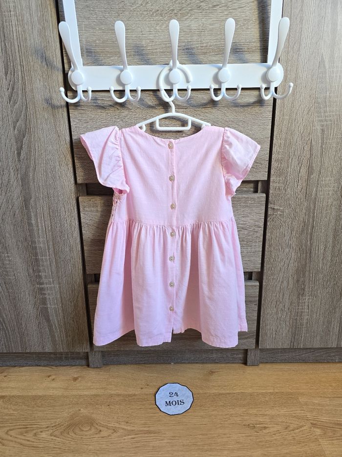 Vêtement Bébé Fille - Robe rose - Sergent Major - 24 mois 86 cm - photo numéro 6
