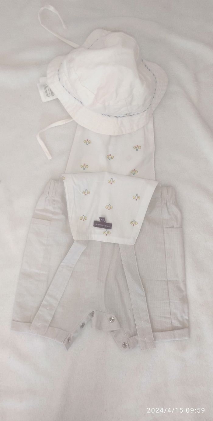 Salopette été et bob - photo numéro 2